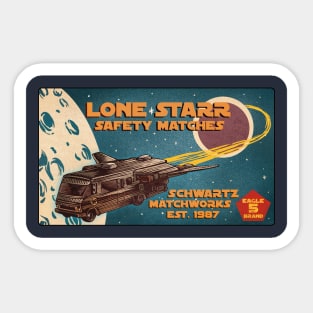 Spaceballs Matches Sticker